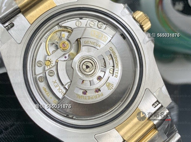 VS 厂间金蓝水鬼 V2 实测：180 克配重 +27 珠滚珠，这款复刻水鬼太压手了！ | 奈斯探表