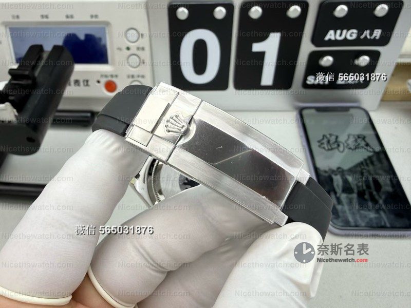 VS 厂水泥灰迪通拿 V2 实测:136 克配重 + 丹东 4131 机芯,这款复刻迪真的顶! | 奈斯探表 VS 厂水泥灰迪通拿 V2 实测:136 克配重 + 丹东 4131 机芯,这款复刻迪真的顶! | 奈斯探表