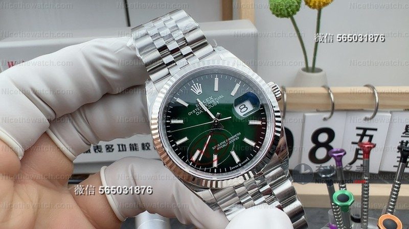 VS 厂 36mm 日志 V2 实测:123 克配重 +27 珠滚珠,这款小表径复刻真的香! | 奈斯探表 VS 厂 36mm 日志 V2 实测:123 克配重 +27 珠滚珠,这款小表径复刻真的香! | 奈斯探表