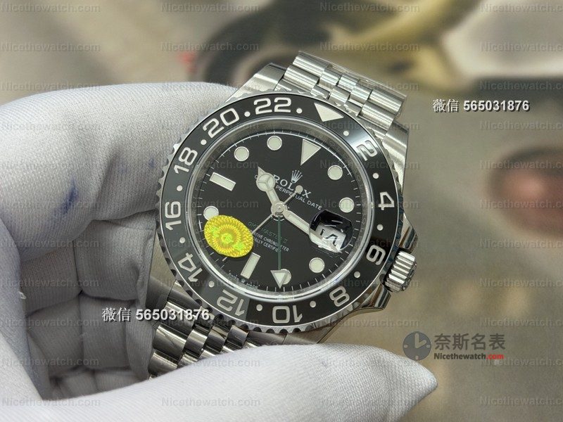 VS 厂格林尼治皮蛋圈无卡度实测：丹东 3285 机芯 + 外观还原，这款复刻 GMT 怎么选才不踩坑？ | 奈斯探表
