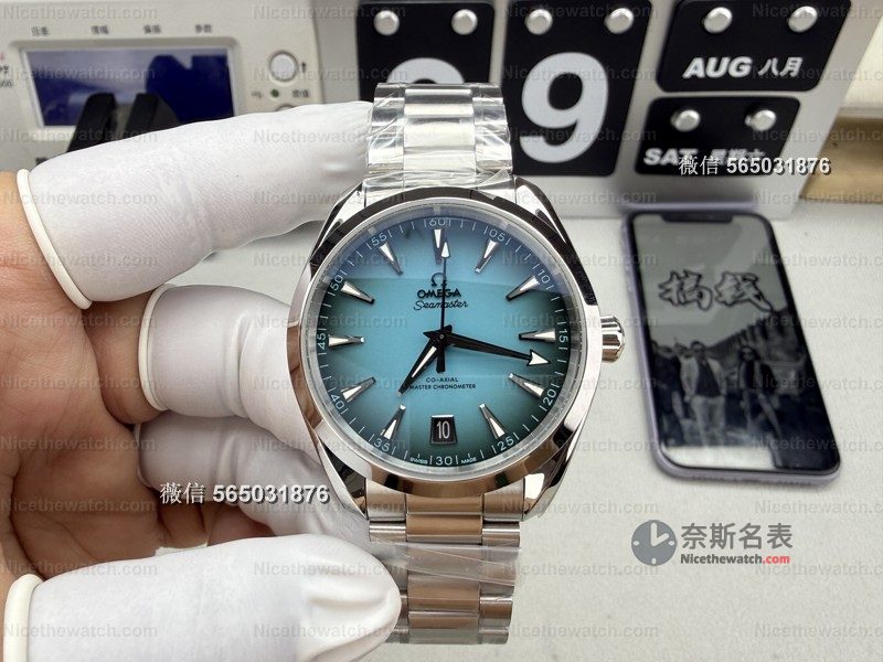 VS 厂海马 150 松石绿实测:丹东 8900 机芯 + 双版本可选,这款通勤复刻太清爽了! | 奈斯探表 VS 厂海马 150 松石绿实测:丹东 8900 机芯 + 双版本可选,这款通勤复刻太清爽了! | 奈斯探表