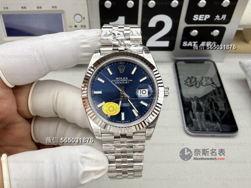 VS厂劳力士蓝盘日志怎么选？有卡度VS隐藏式无卡度，丹东3235机芯真相大揭秘！ | 奈斯探表