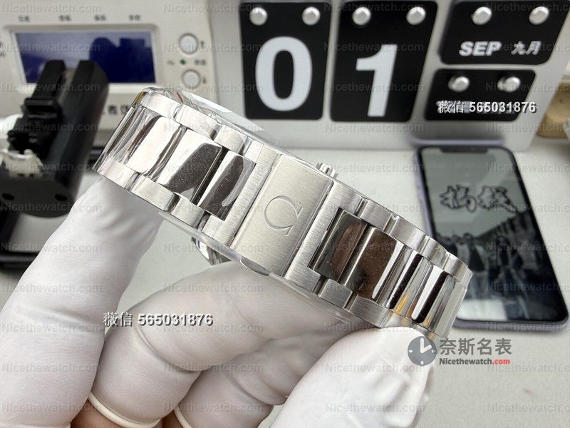 VS厂欧米茄海马150大黄蜂深度拆解:8508一体机芯+时针快调,细节到底有多顶? | 奈斯探表 VS厂欧米茄海马150大黄蜂深度拆解:8508一体机芯+时针快调,细节到底有多顶? | 奈斯探表