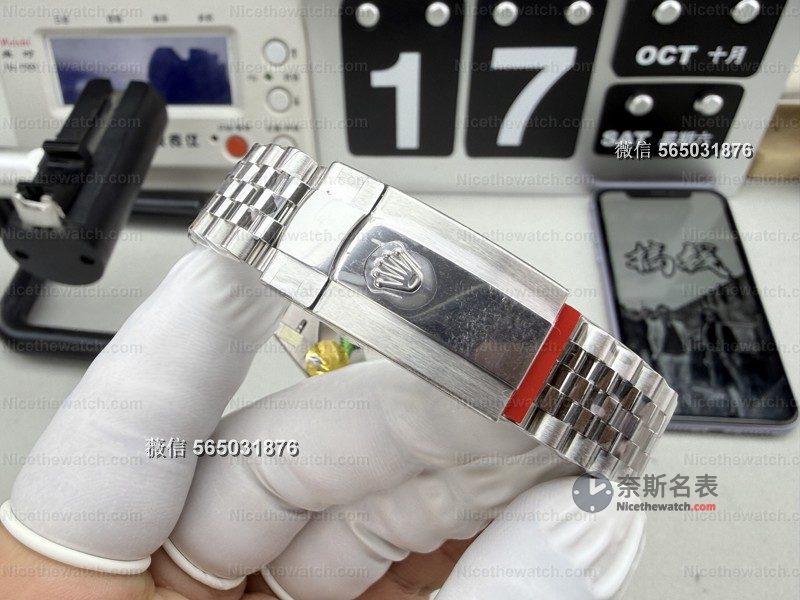 VS厂41mm灰日志无卡度版深度拆解:揭秘丹东3235指纹打磨与27颗陶瓷滚珠防伪真相! | 奈斯探表 VS厂41mm灰日志无卡度版深度拆解:揭秘丹东3235指纹打磨与27颗陶瓷滚珠防伪真相! | 奈斯探表